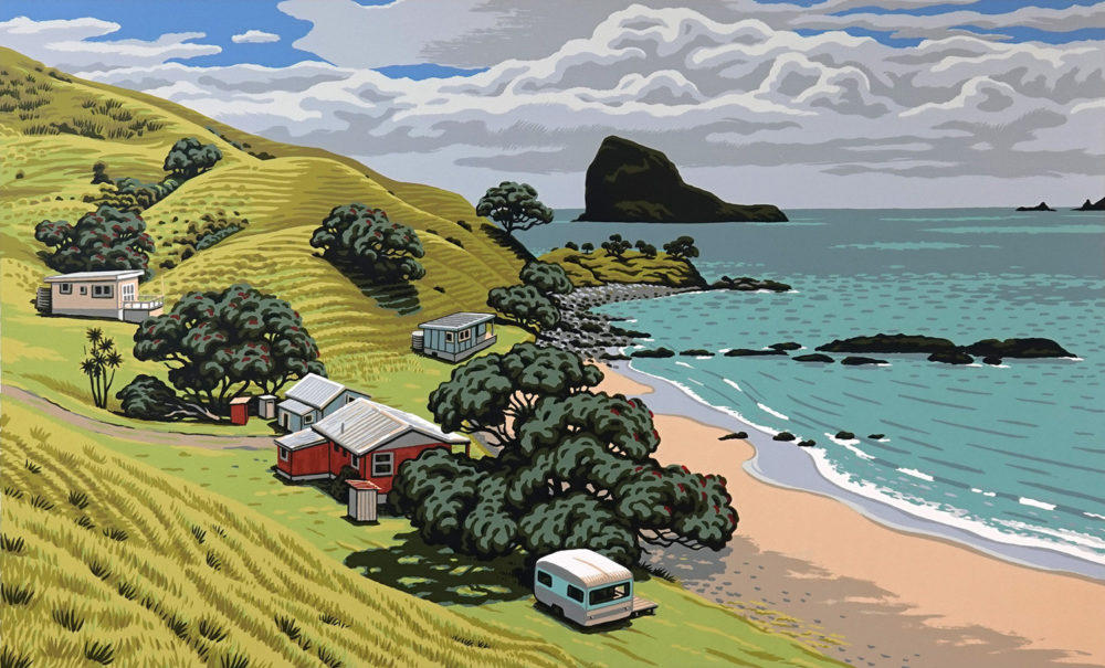 Buy Tony Ogle Motukahakaha (Paradise) Bay Parnell Gallery Auckland NZ