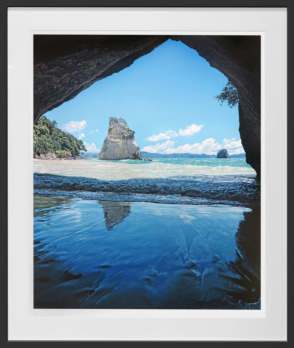 Cathedral Cove Reflection