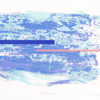 Gretchen Albrecht Oceanic limited edition abstract expressionist Serigraph at Parnell Gallery Auckland NZ