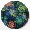 Janette Cervin, Hydrangea I original mixed media & resin painting at Parnell Gallery Auckland NZ
