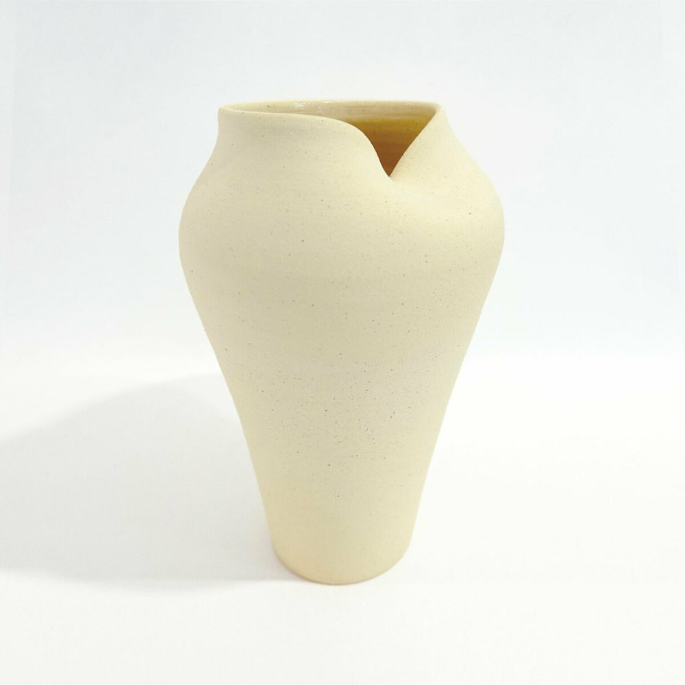 Author Ceramics Pillow Vase - East Coast ceramic sculpture at Parnell Gallery Auckland NZ