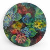 Janette Cervin, Hydrangea III original mixed media & resin painting at Parnell Gallery Auckland NZ