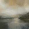 Day is Clearing original abstracted landscape painting by renowned NZ artist Greer Clayton at Parnell Gallery Auckland NZ