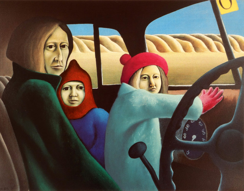 Family in the Van