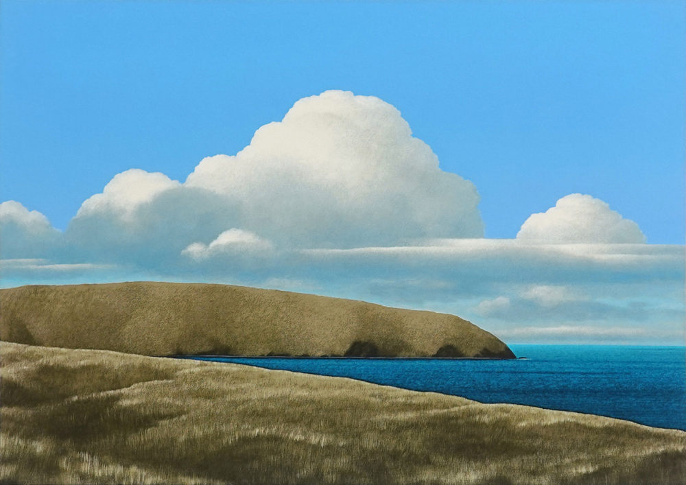 Brent Wong Field Peninsula Clouds Parnell Gallery Auckland NZ