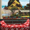 Lion Rock from Old Piha Hotel