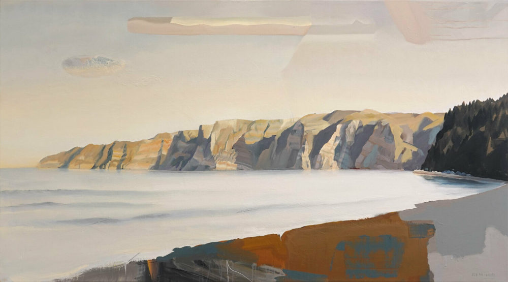 Cape original painting by artist Joe Helmore at Parnell Gallery Auckland NZ