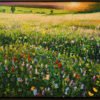 Peter Hackett The Honeymooners' Bed original impasto oil painting at Parnell Gallery Auckland NZ