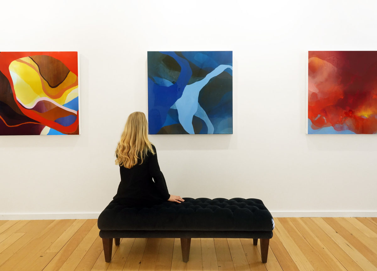 Catherine Roberts exhibition on display at Parnell Gallery