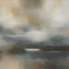 Sunkissed original abstracted landscape painting by renowned NZ artist Greer Clayton at Parnell Gallery Auckland NZ