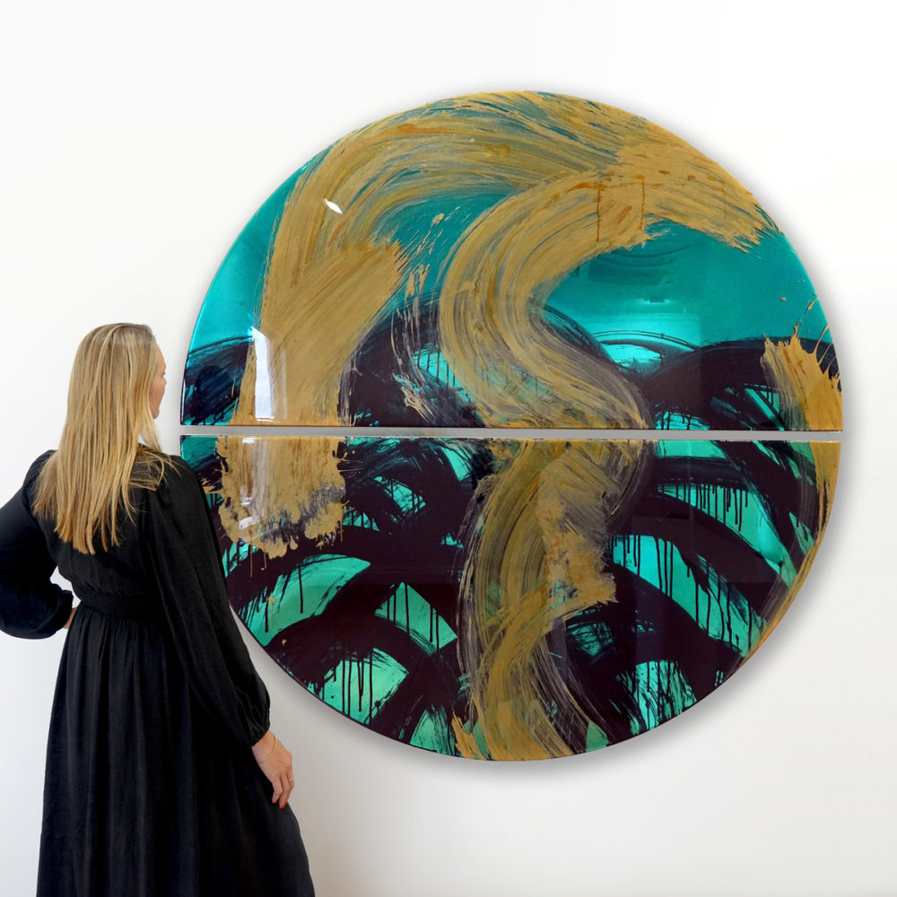 Poolside Dreamers - Diptych