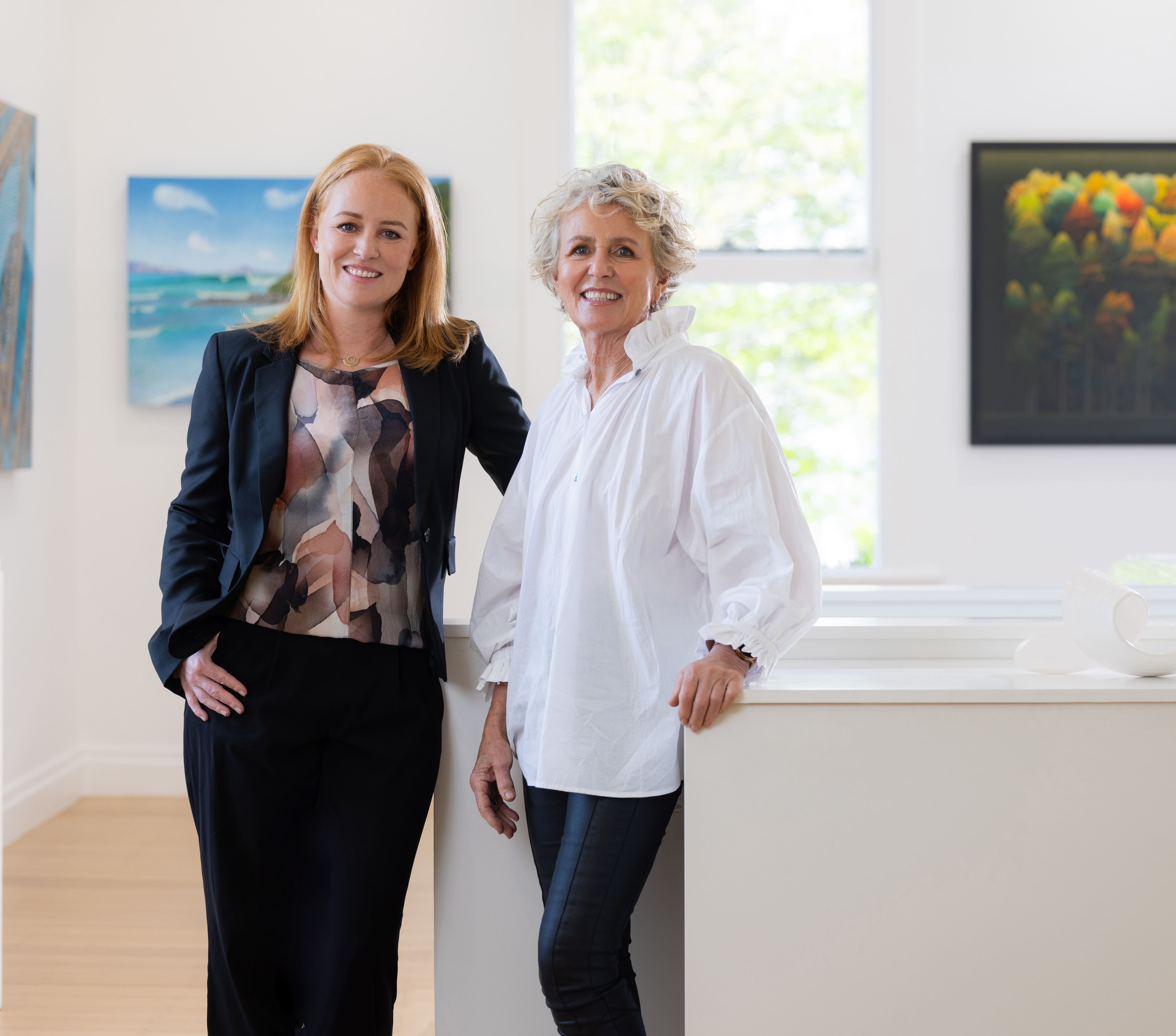 Parnell Gallery Directors Anna & Sally 