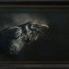 Gareth Barlow Raven II original painting at Parnell Gallery Auckland NZ