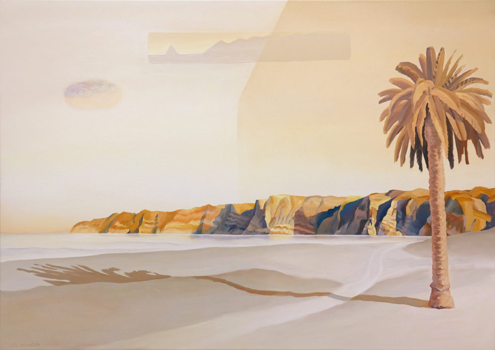 Cape II original painting by artist Joe Helmore at Parnell Gallery Auckland NZ