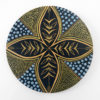 Flourish through Life - Navy Blue and Gold