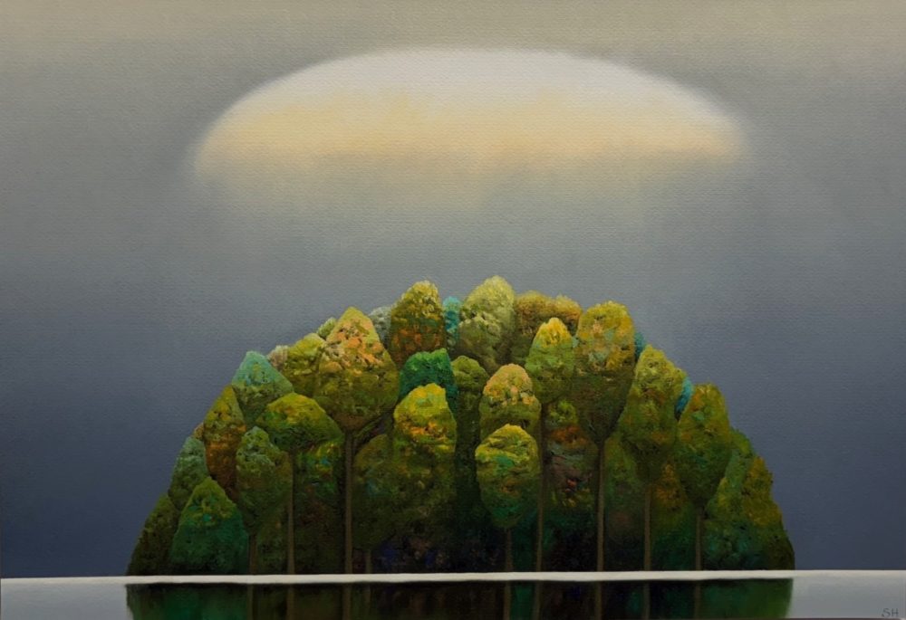 Tree Island on the Lake II