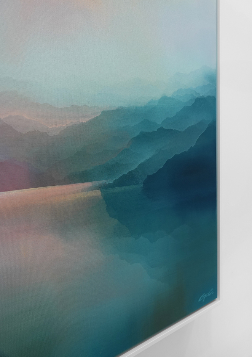 Coloured Clouds Cascading