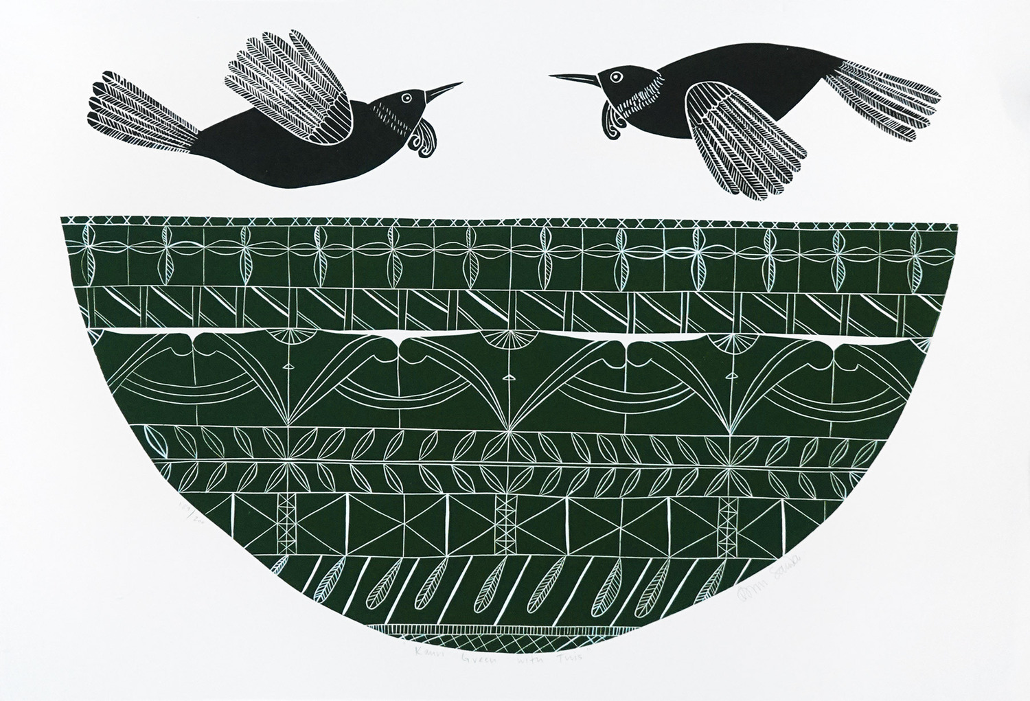 Kauri Green with Tuis