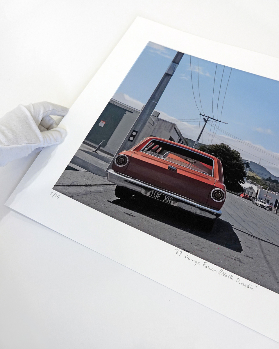 '67 Orange Falcon // North Dunedin