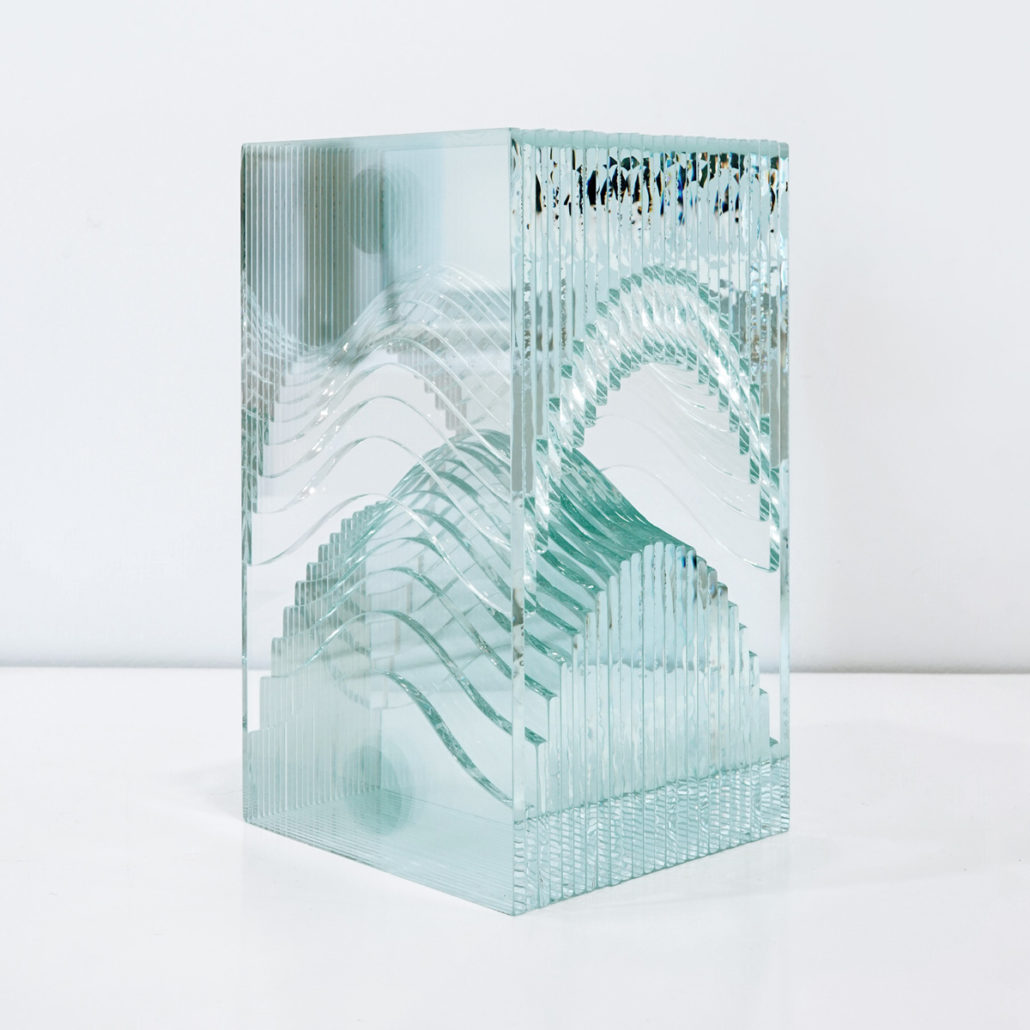 Richard Landers is a glass artist from New Plymouth