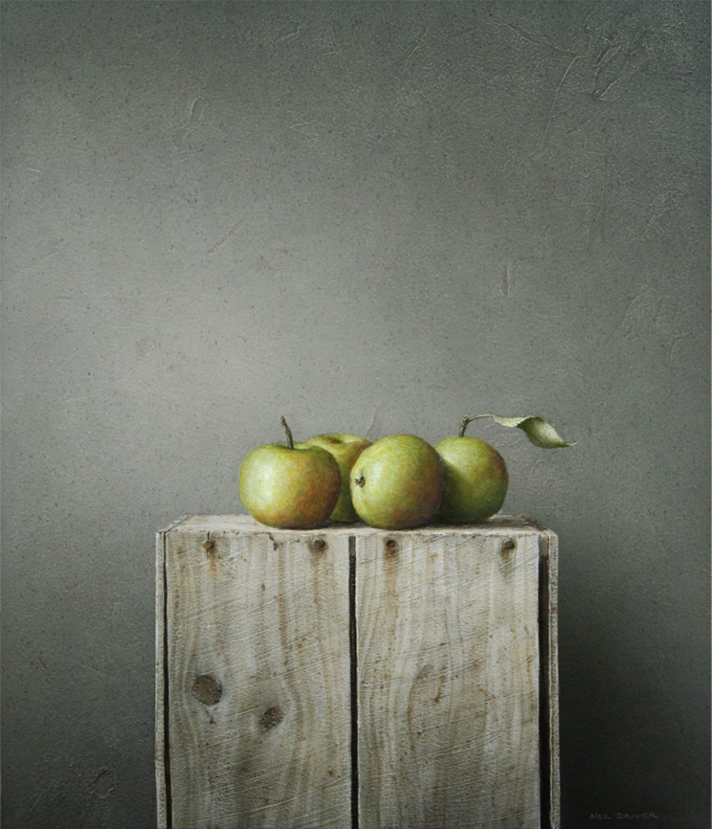 Apples on Box