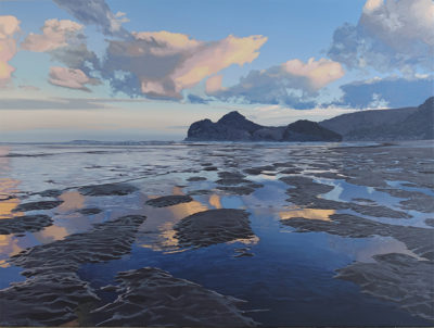 Bethells Beach Reflection