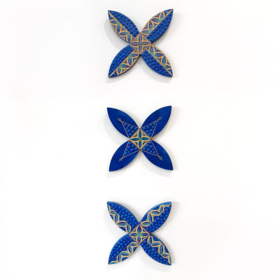 Navy Blue Frangipani