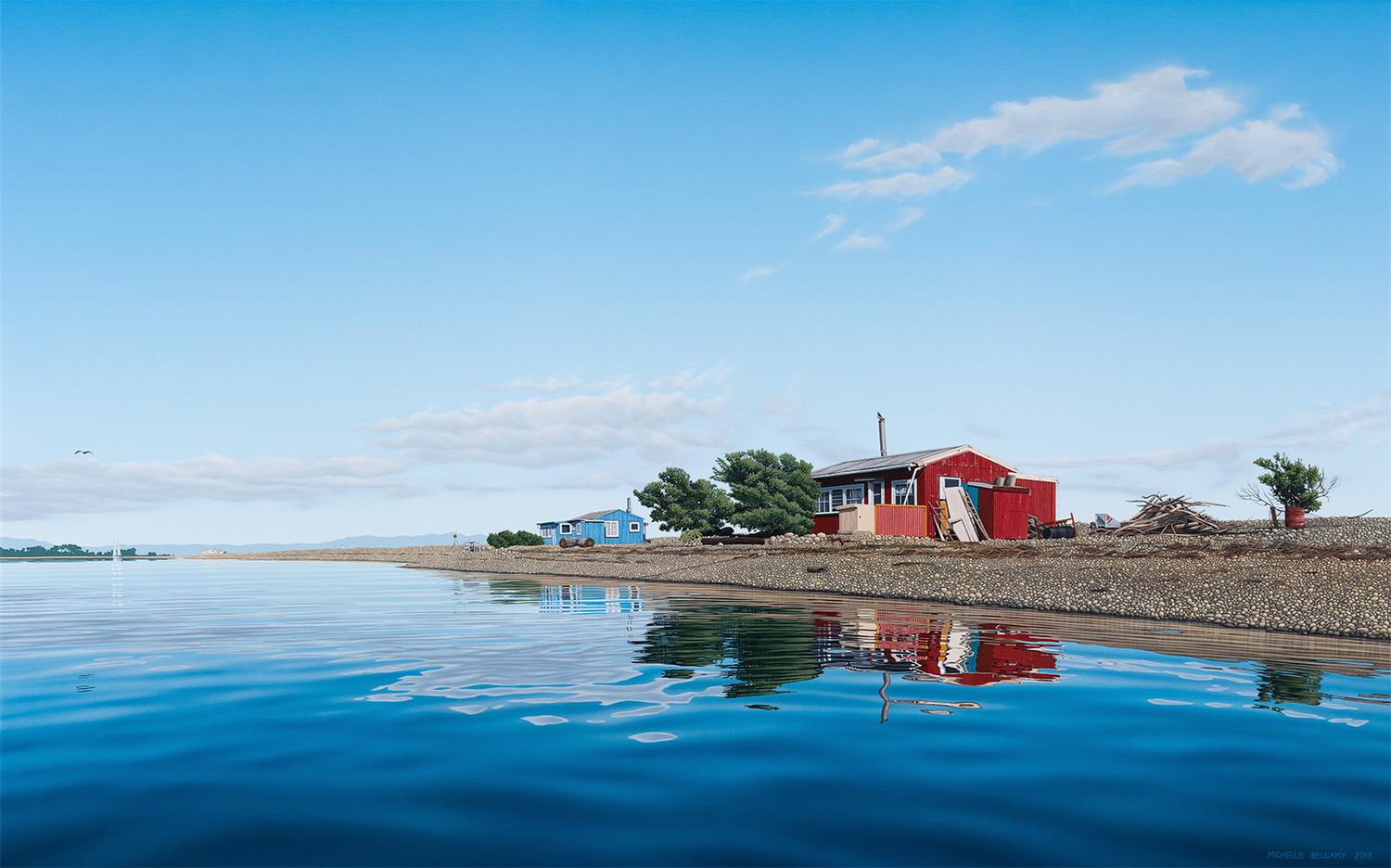 A Glass Day, Boulder Bank