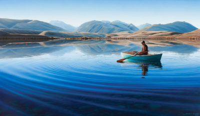 Lake Alexandrina Fisherman