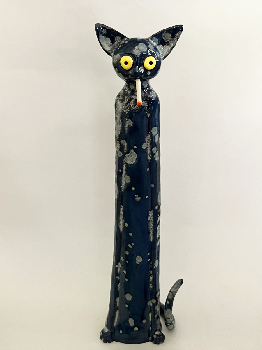 Blue Crystal Cat