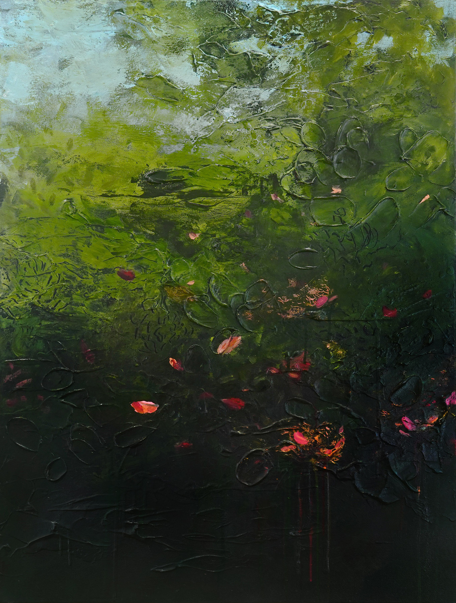 Wild Flowers (green)