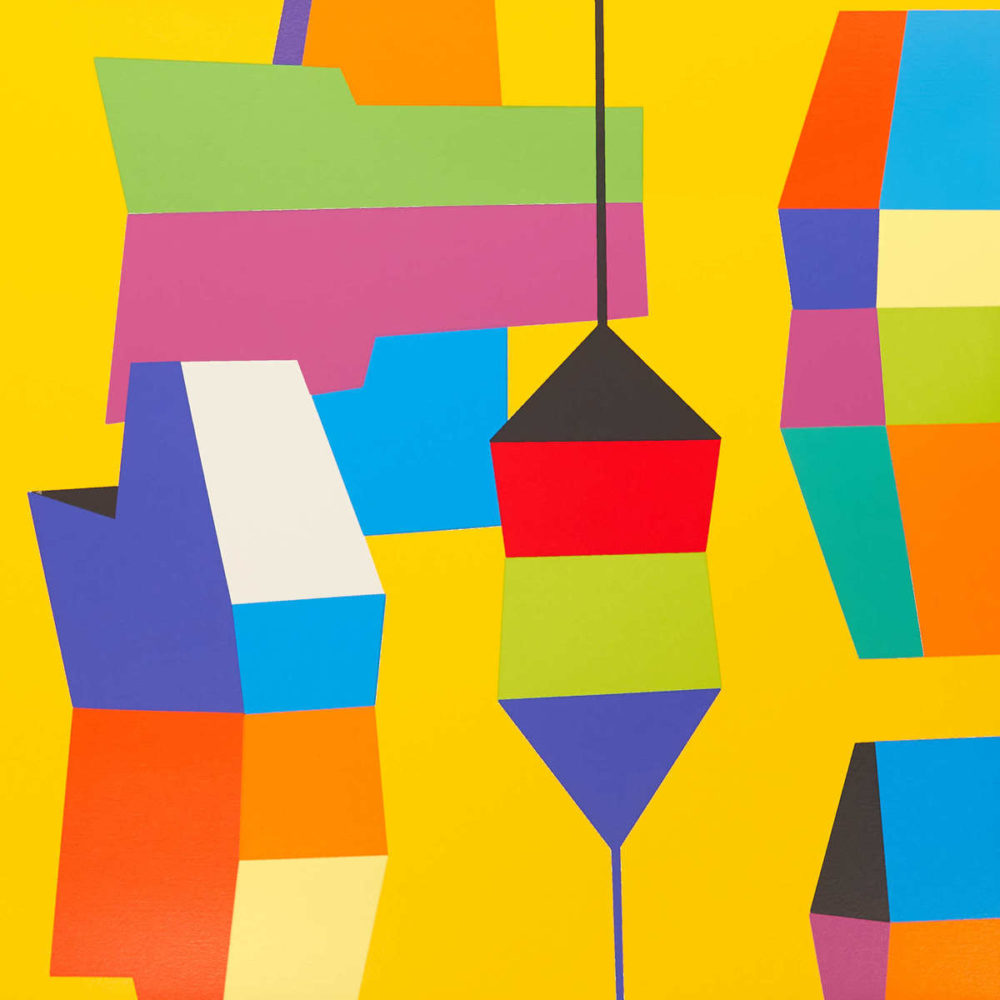 The White Hatch Cover Abstract