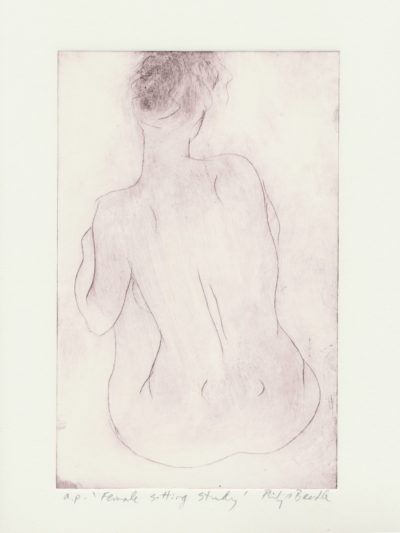 Female Sitting Study