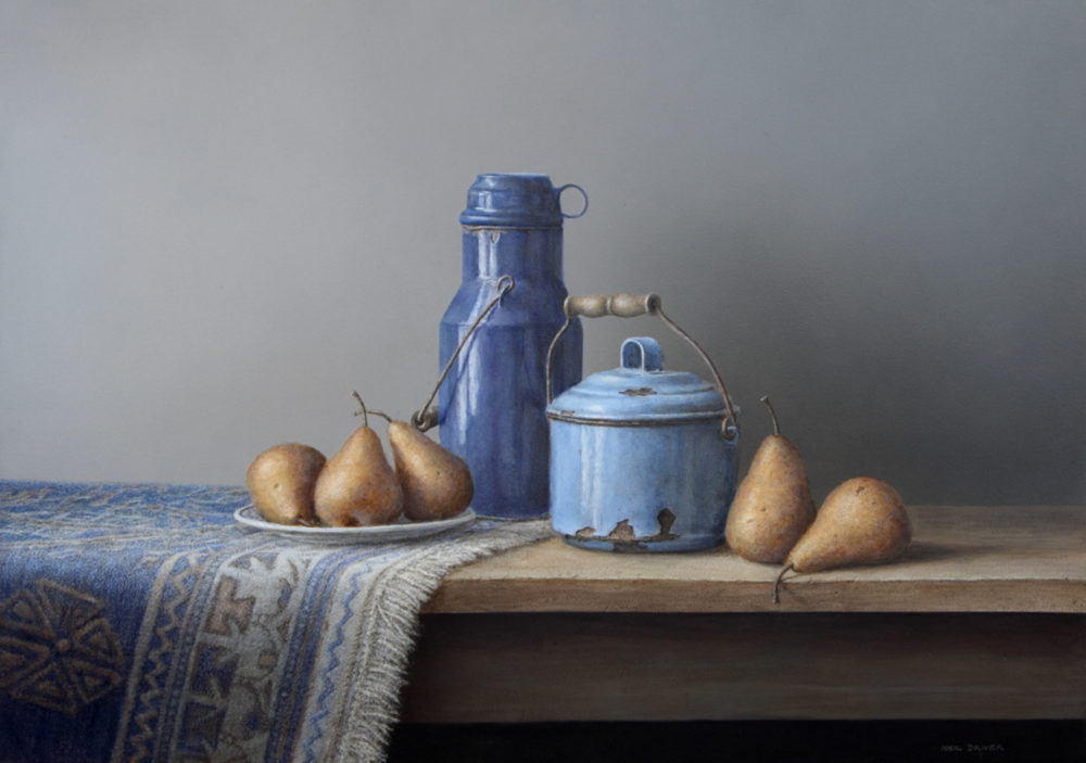 Pears & Blue Enamel
