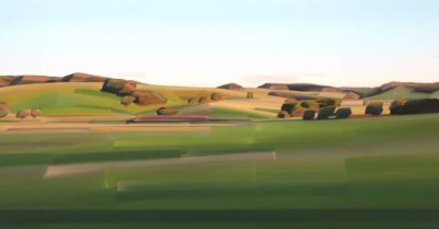 Evening Light on the Trees, Whananaki