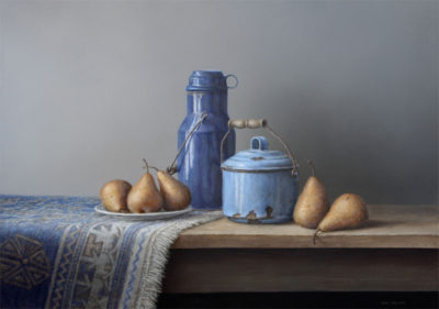 Pears & Blue Enamel