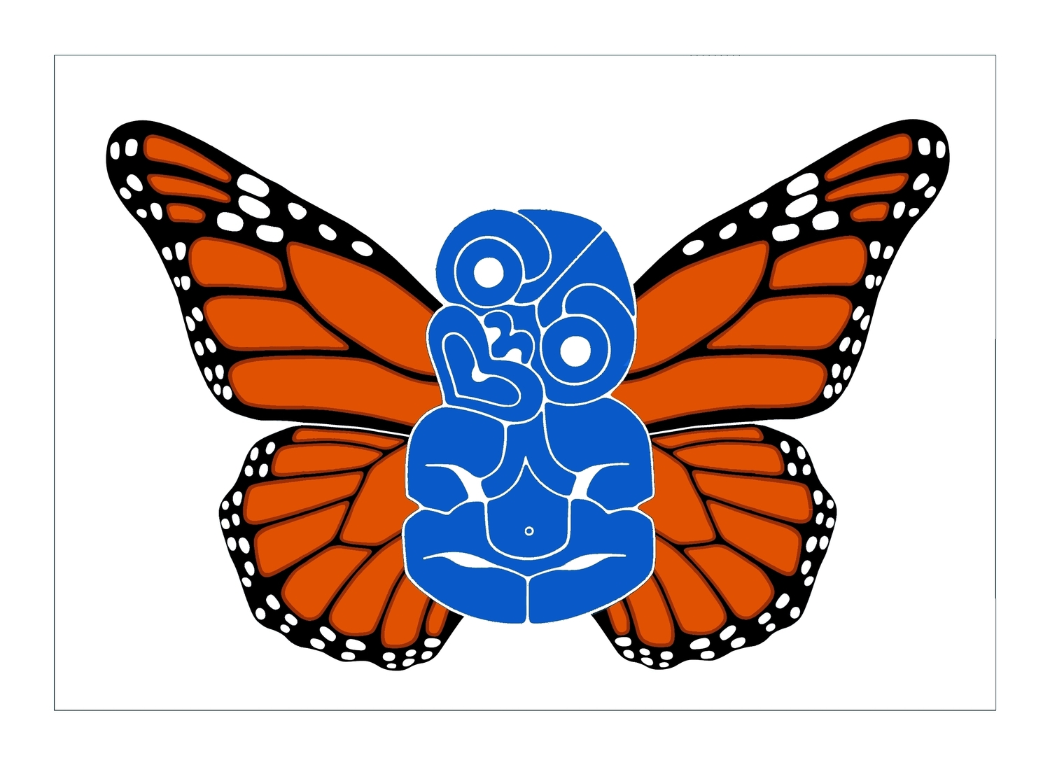 Tiki with Danaus Plexippus Wings 1.3