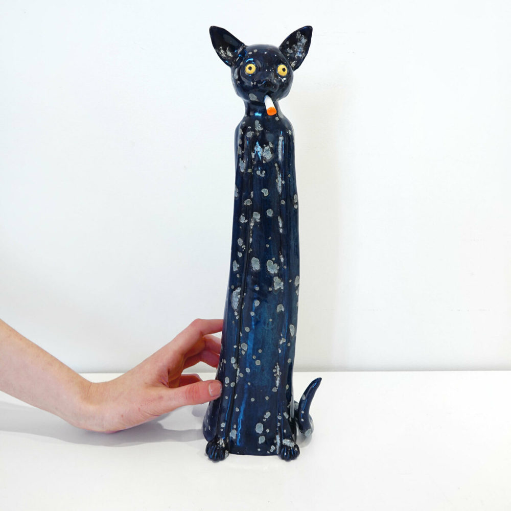 Blue Crystal Cat #2