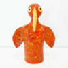 Orange Crystal Bird