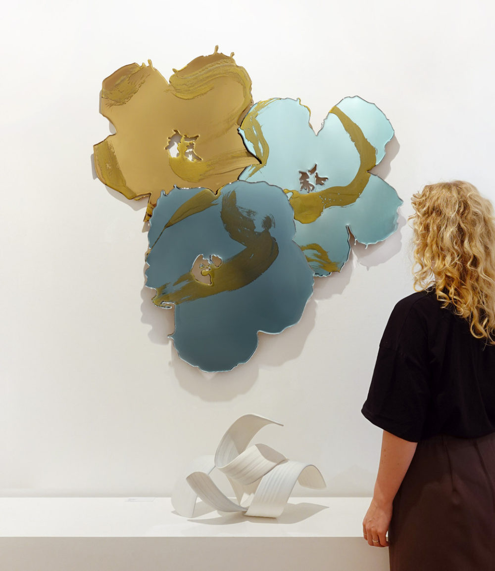 Flowers from Andy: Capri Blue and Boho Gold