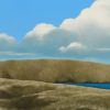Field Peninsula Clouds