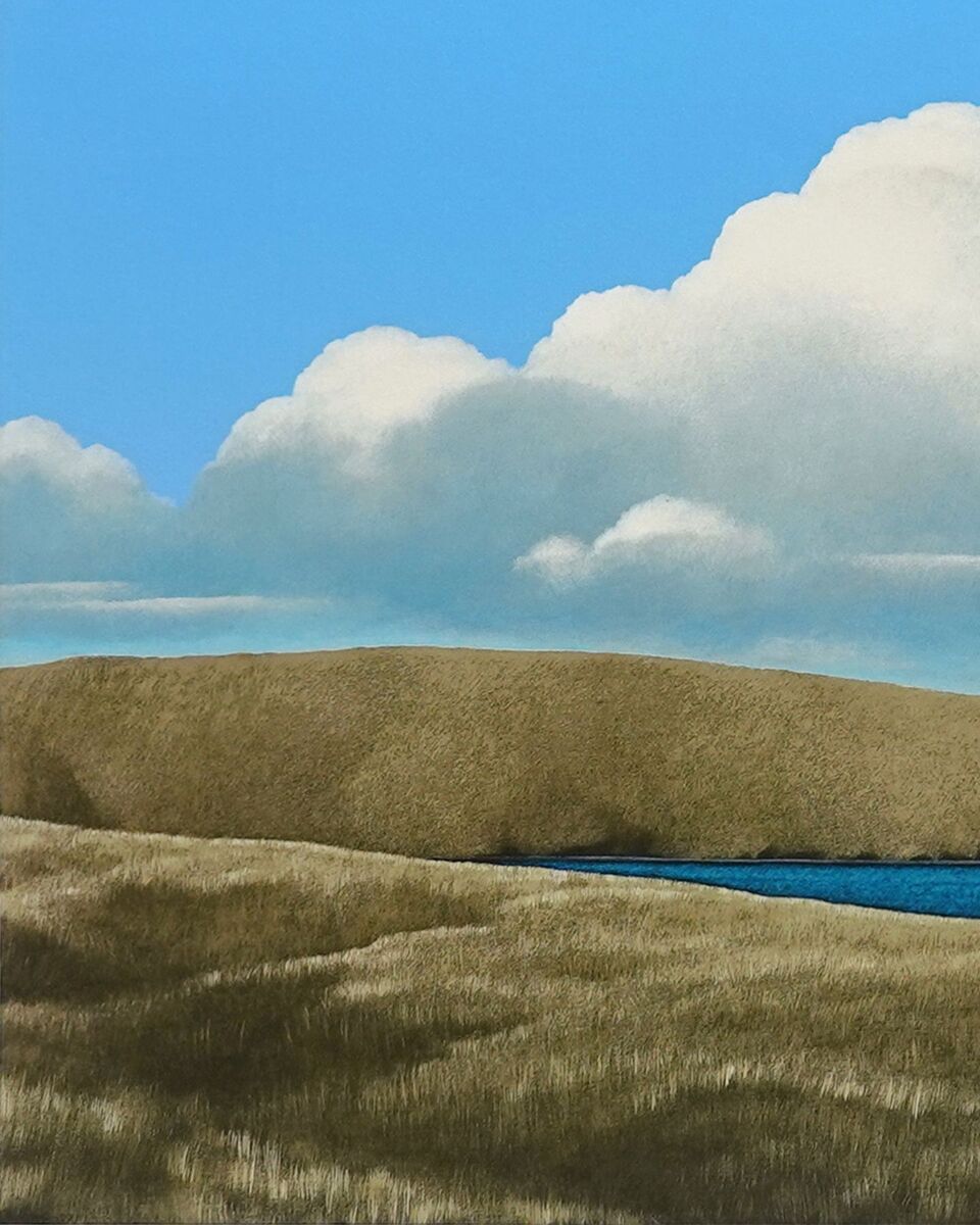 Field Peninsula Clouds