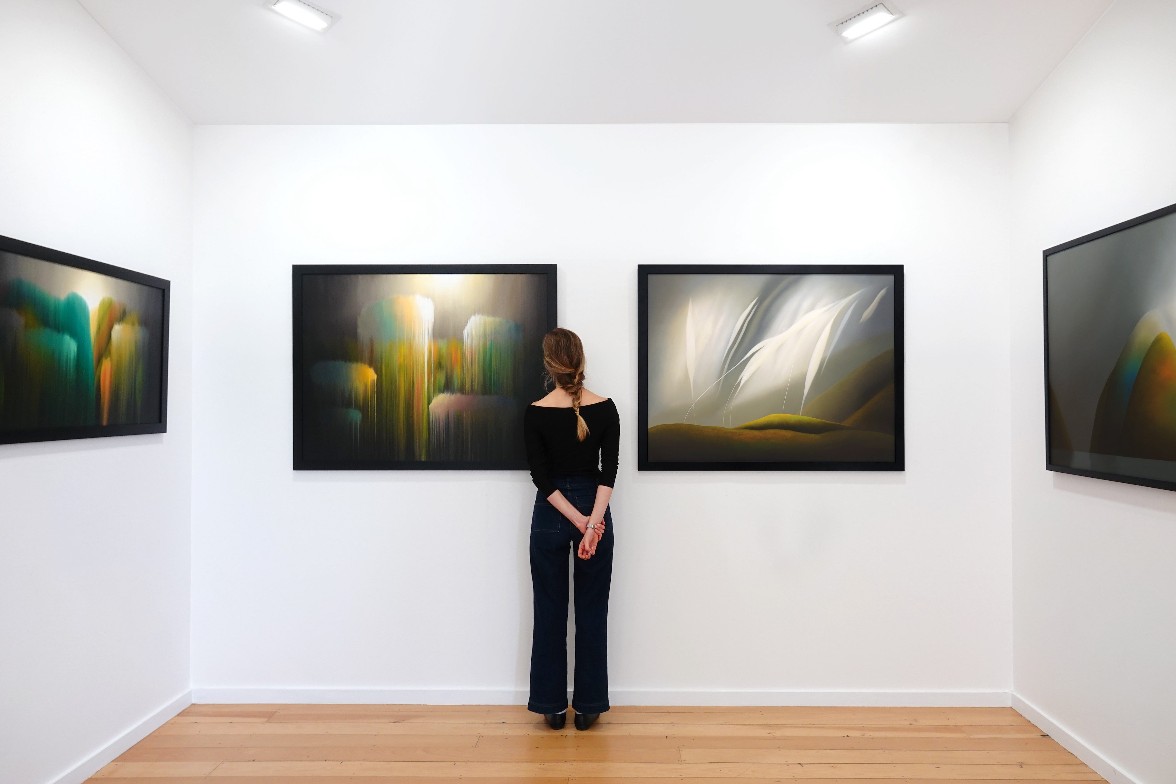Stephen Howard suite of new oil on board paintings Parnell Gallery NZ