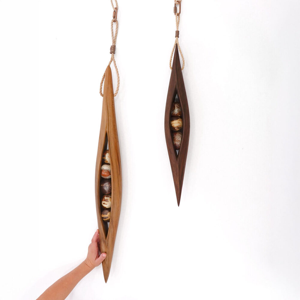 Swamp Kauri Pod & Totara Pod