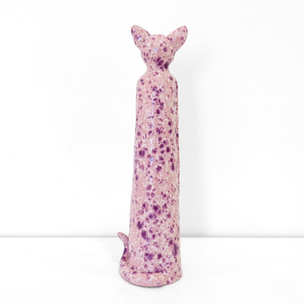 Pink Crystal Cat