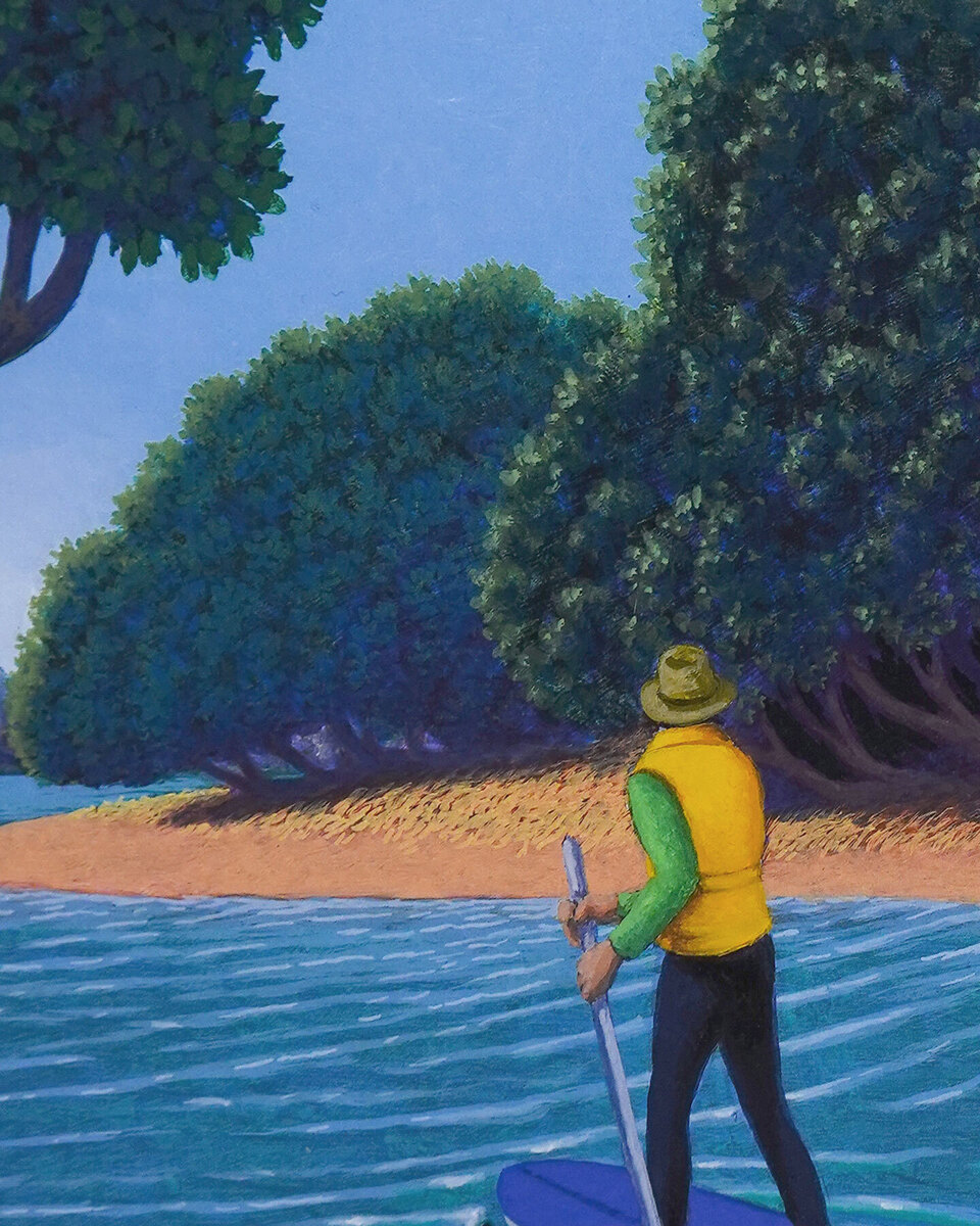 Paddleboarder