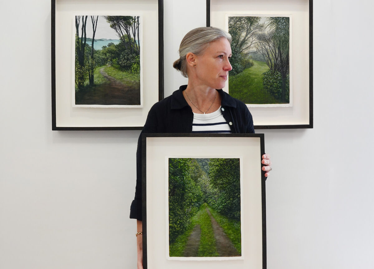 Sara Langdon small works on paper new works 2026
