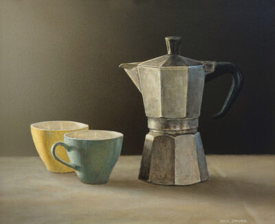 Coffee Pot and Cups