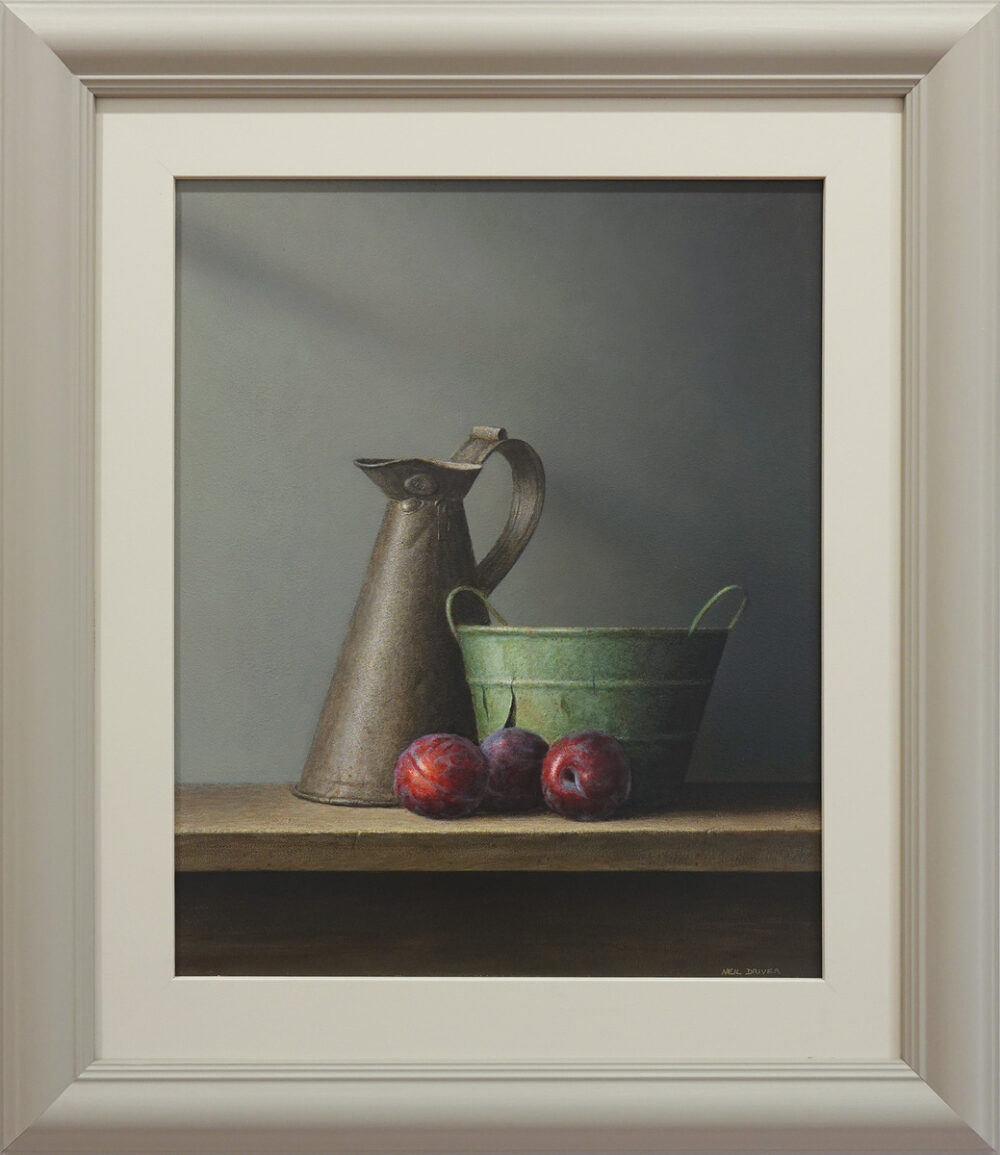 Plums, Jug & Bucket
