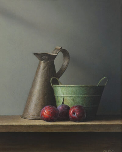 Plums, Jug & Bucket